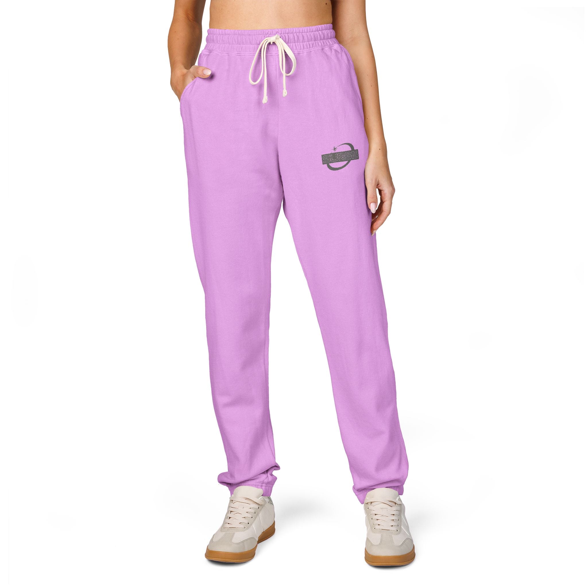 Unisex Garment-Dyed Fleece Sweatpants