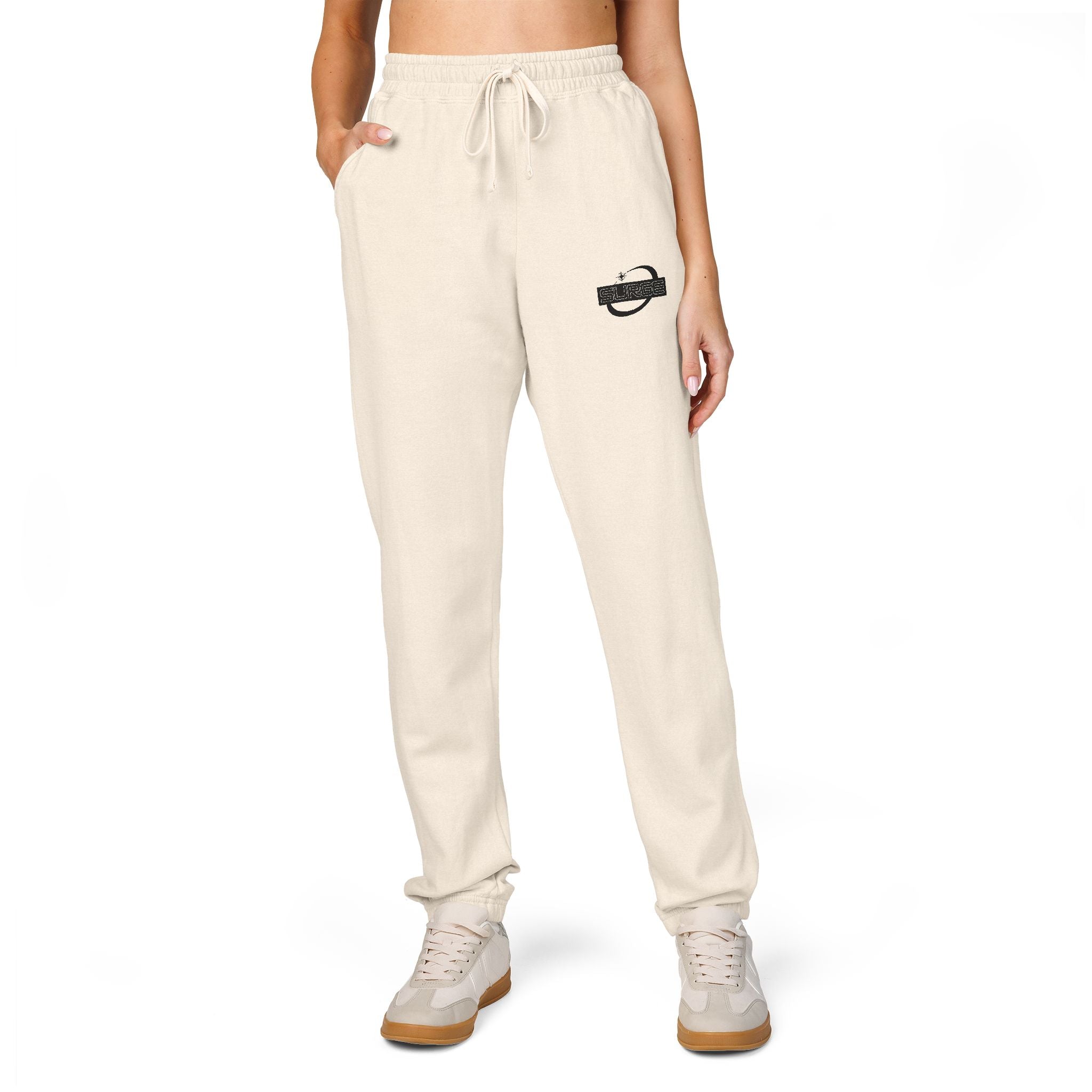 Unisex Garment-Dyed Fleece Sweatpants